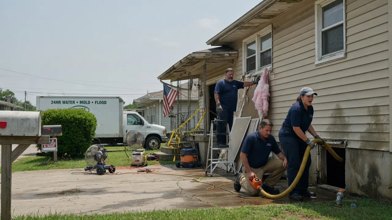 Water Damage Repair in Bellmont, IL near me